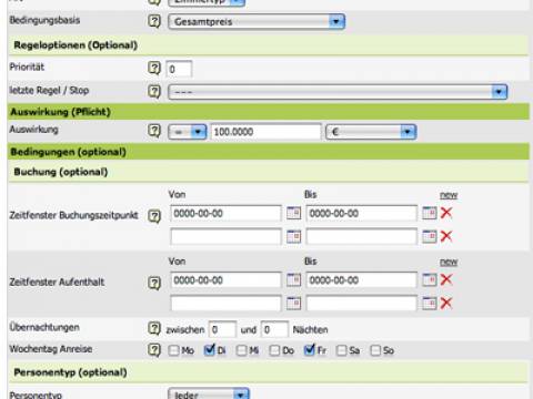 Anpassungen Regelsystem