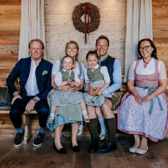 Gastgeberfamilie Schmuck des Naturhotel Forsthofgut in Leogang